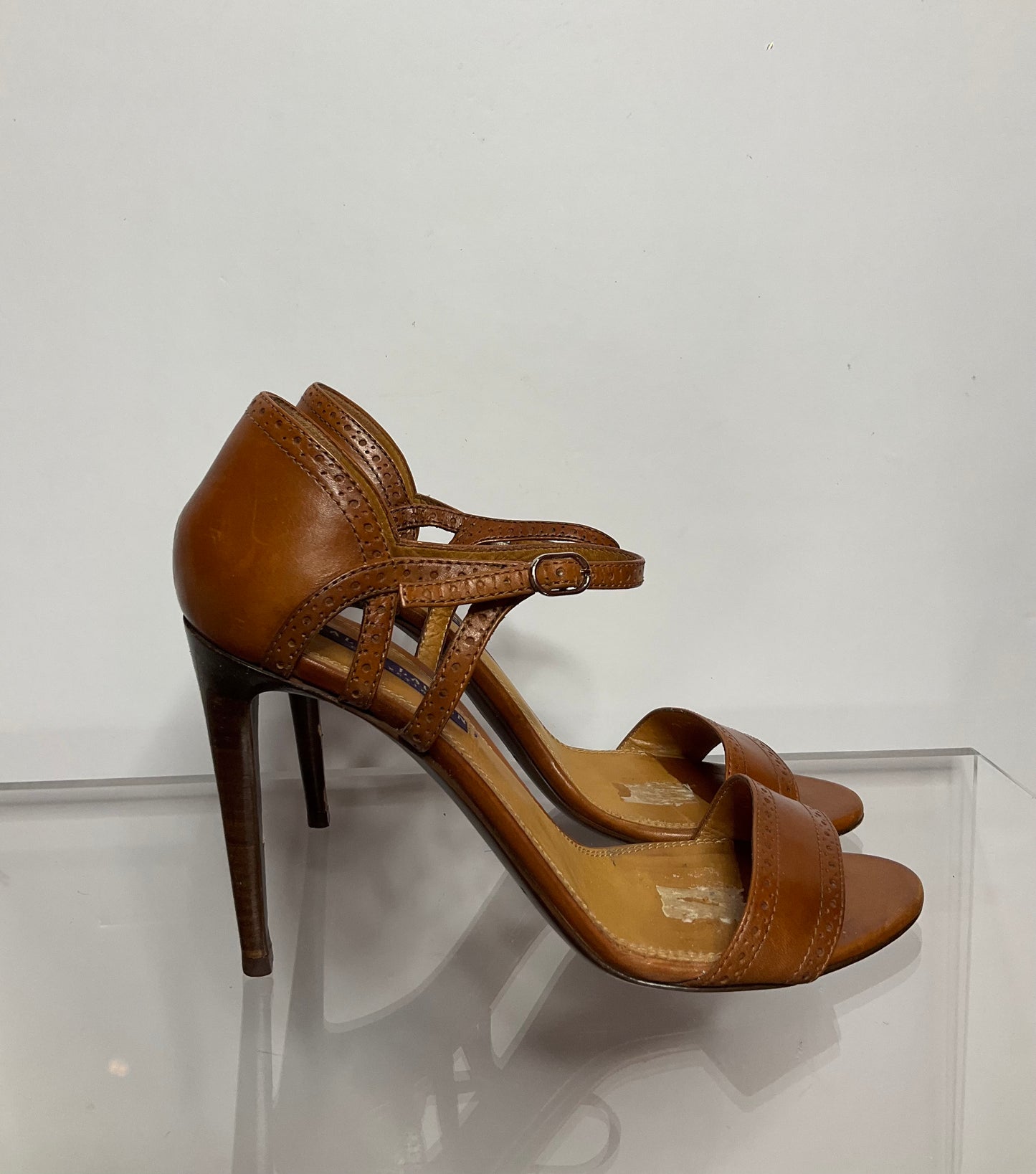 Ralph Lauren Leather Heels 9