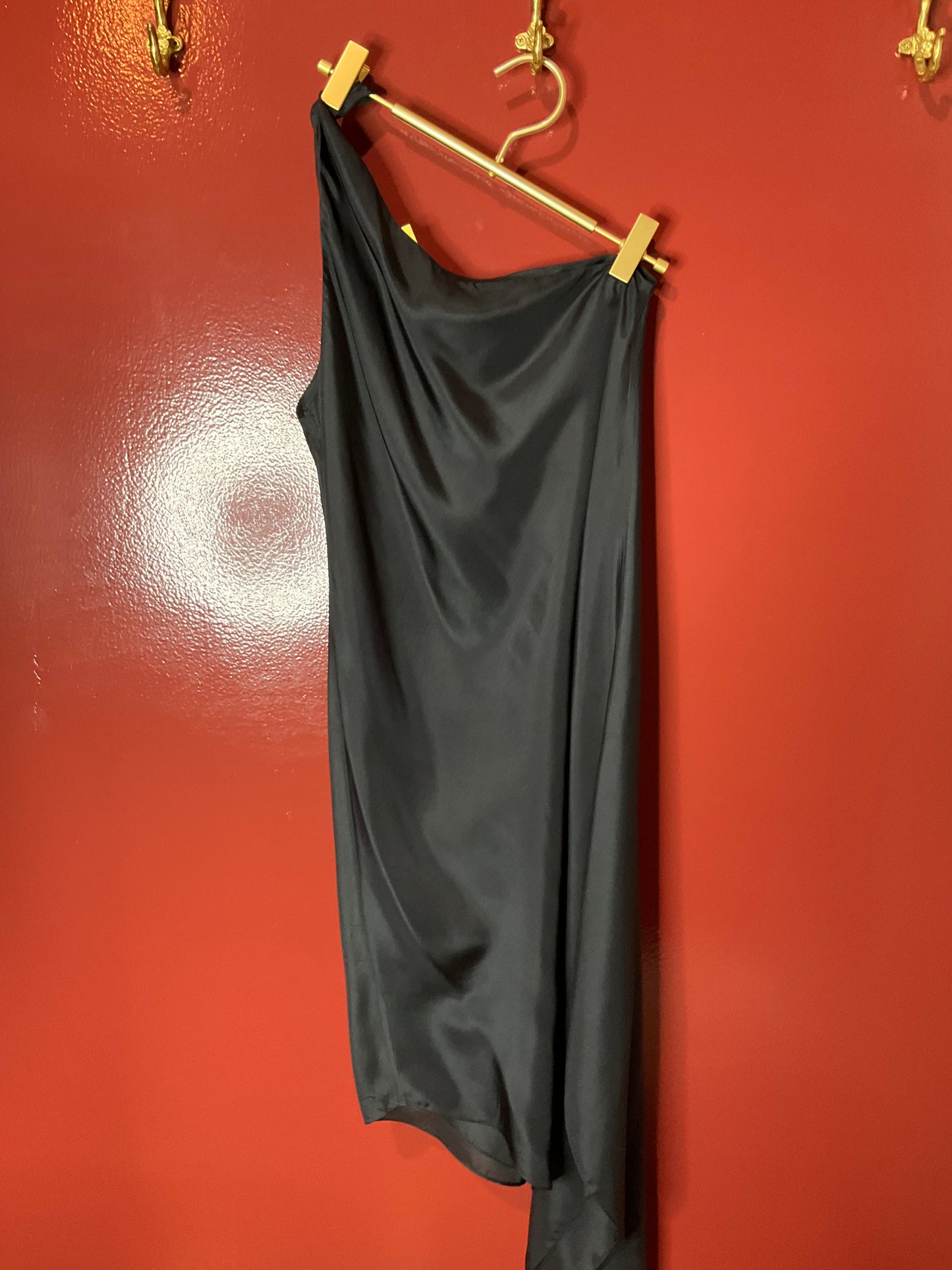 Ralph Lauren Black Silk Dress 2