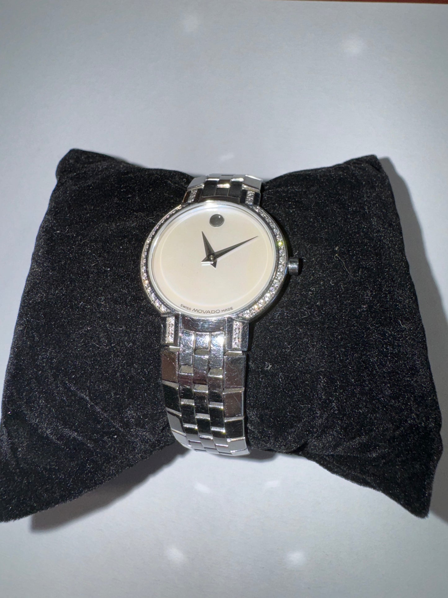 Movado Women Face to Diamond Watch