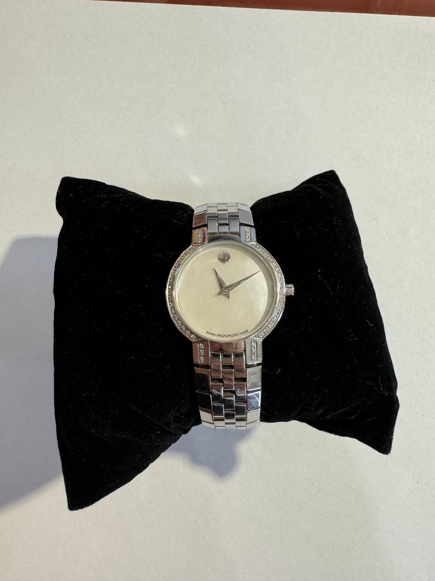 Movado Women Face to Diamond Watch