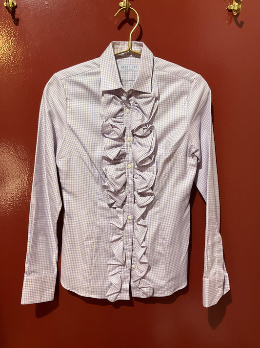 Haleigh's Ruffled Button Down Shirt 40