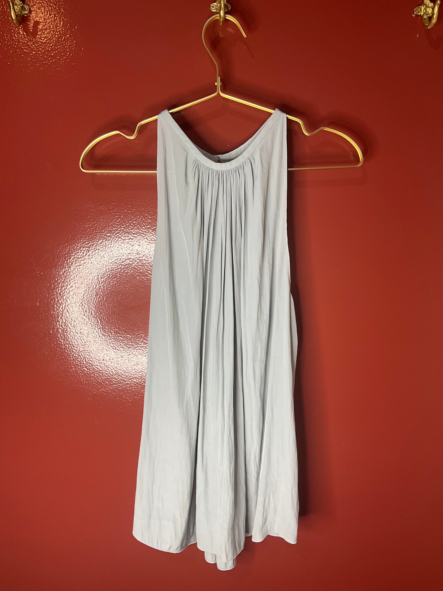 Ramy Brook Sleeveless Grey Top L
