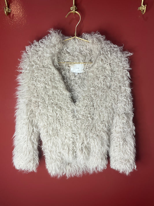 IRO Lamb Fur Jacket 36