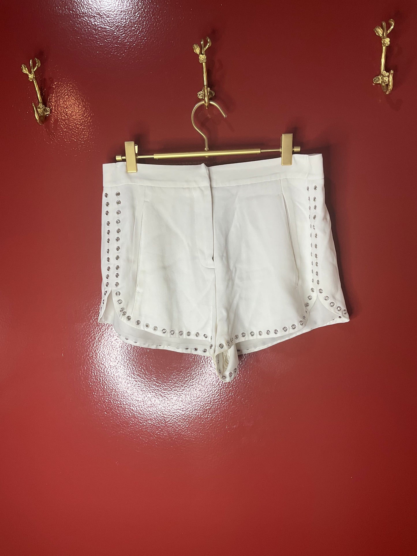 ALC Cream Short with Silver Grommets 4