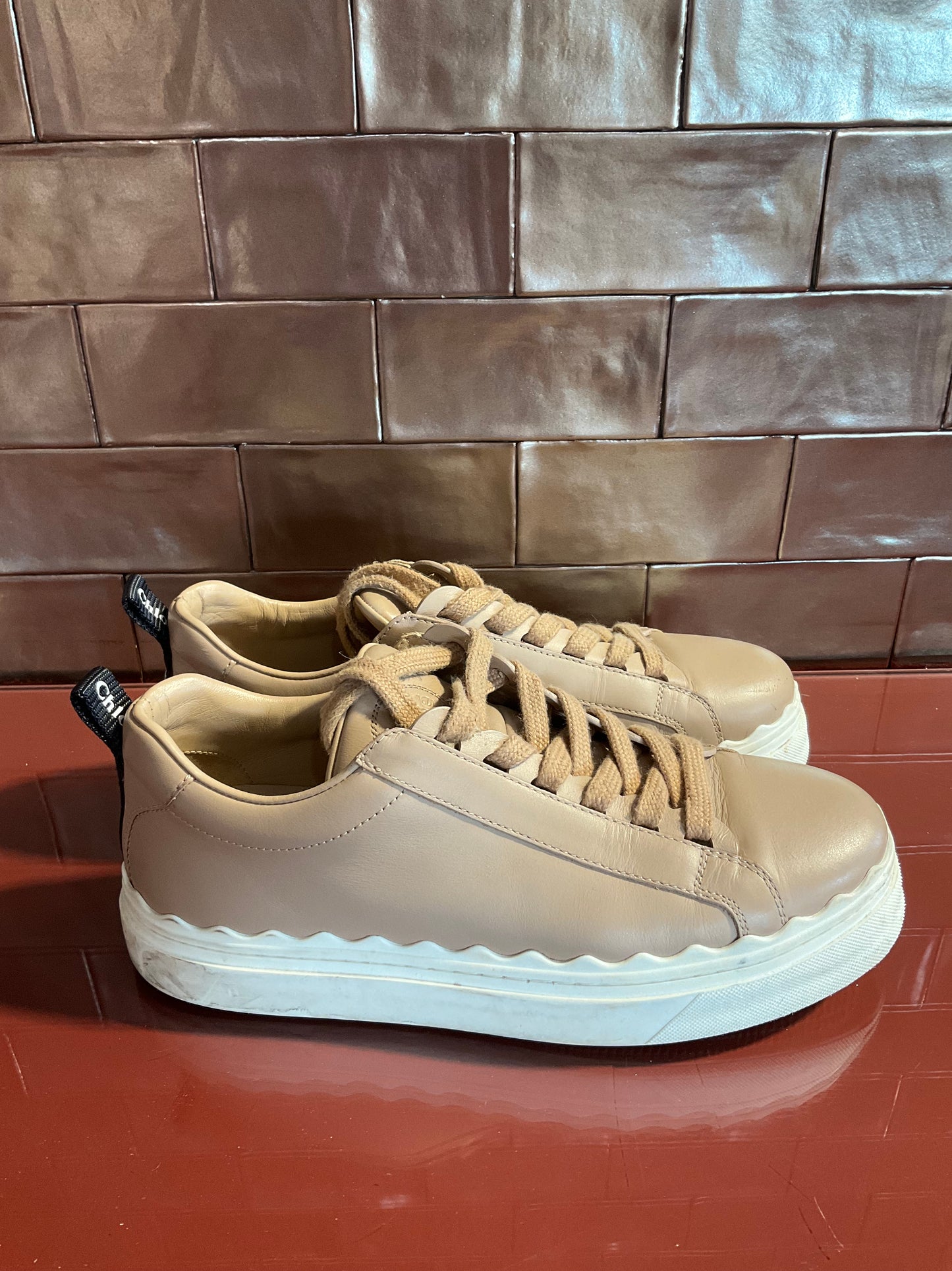 Chloe Tan Sneakers 37