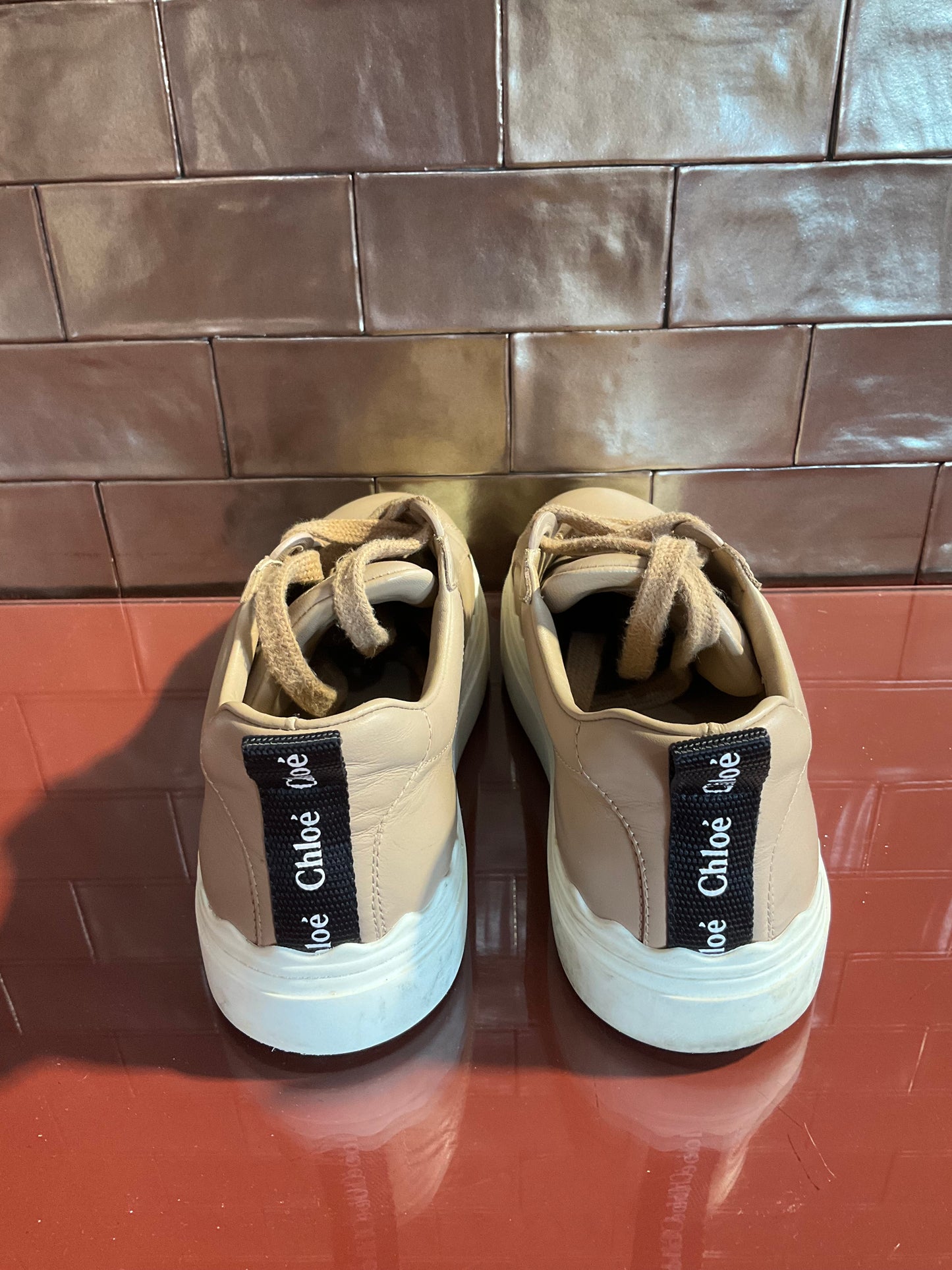 Chloe Tan Sneakers 37