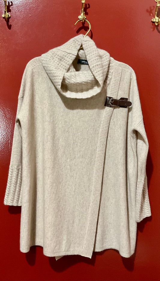 Sacks Fifth Avenue Tan Cashmere Sweater XS
