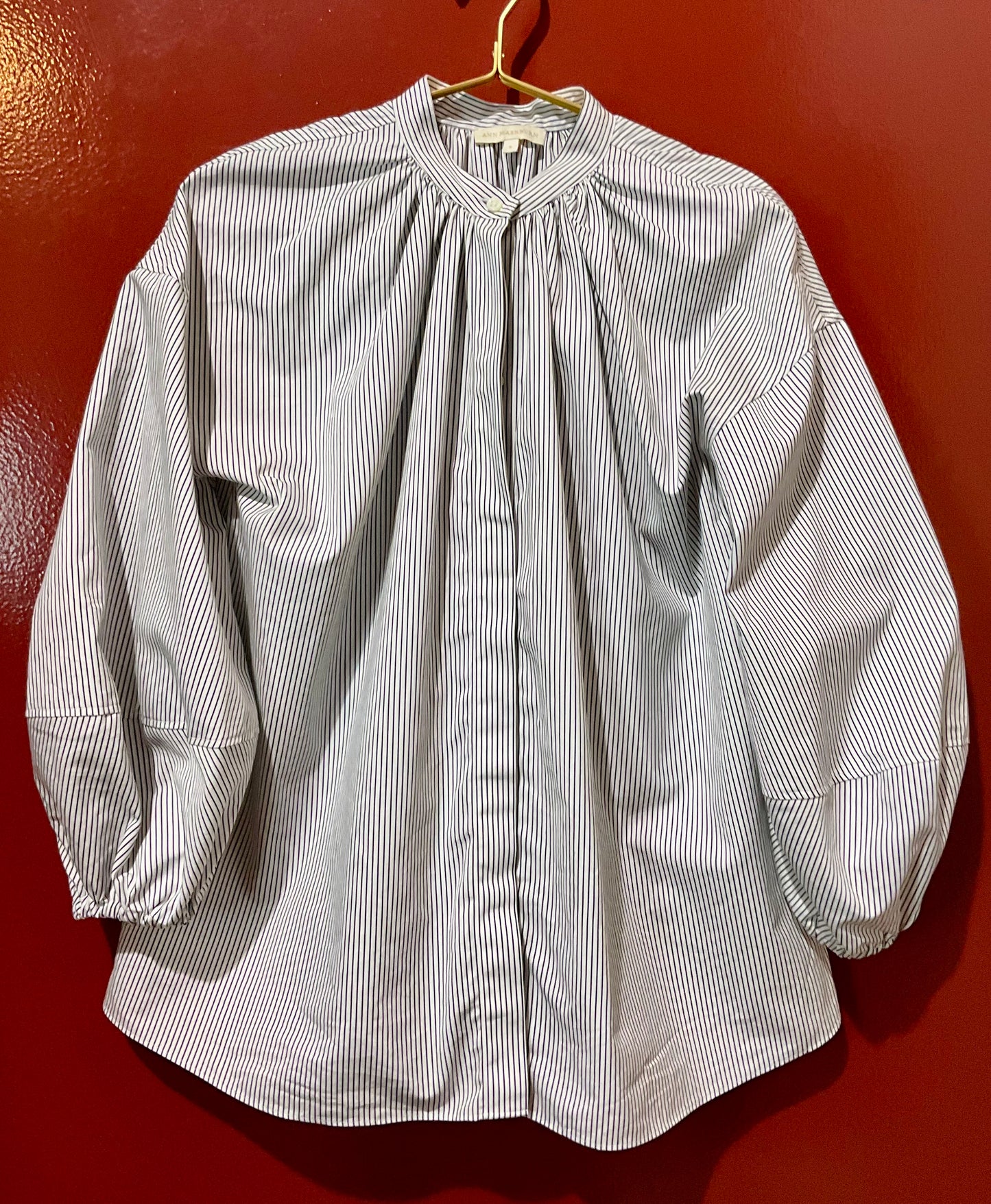 Ann Mashburn Striped Long Sleeve Top S