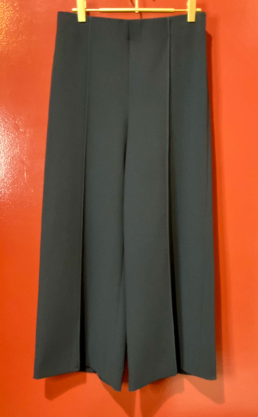 Karolina Zmarlak Navy Flare Pants S
