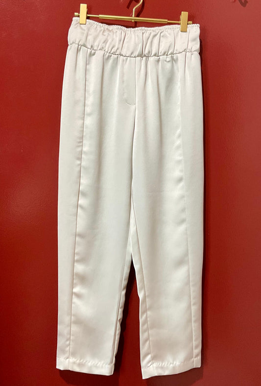 Jag Satin Cream Pants S