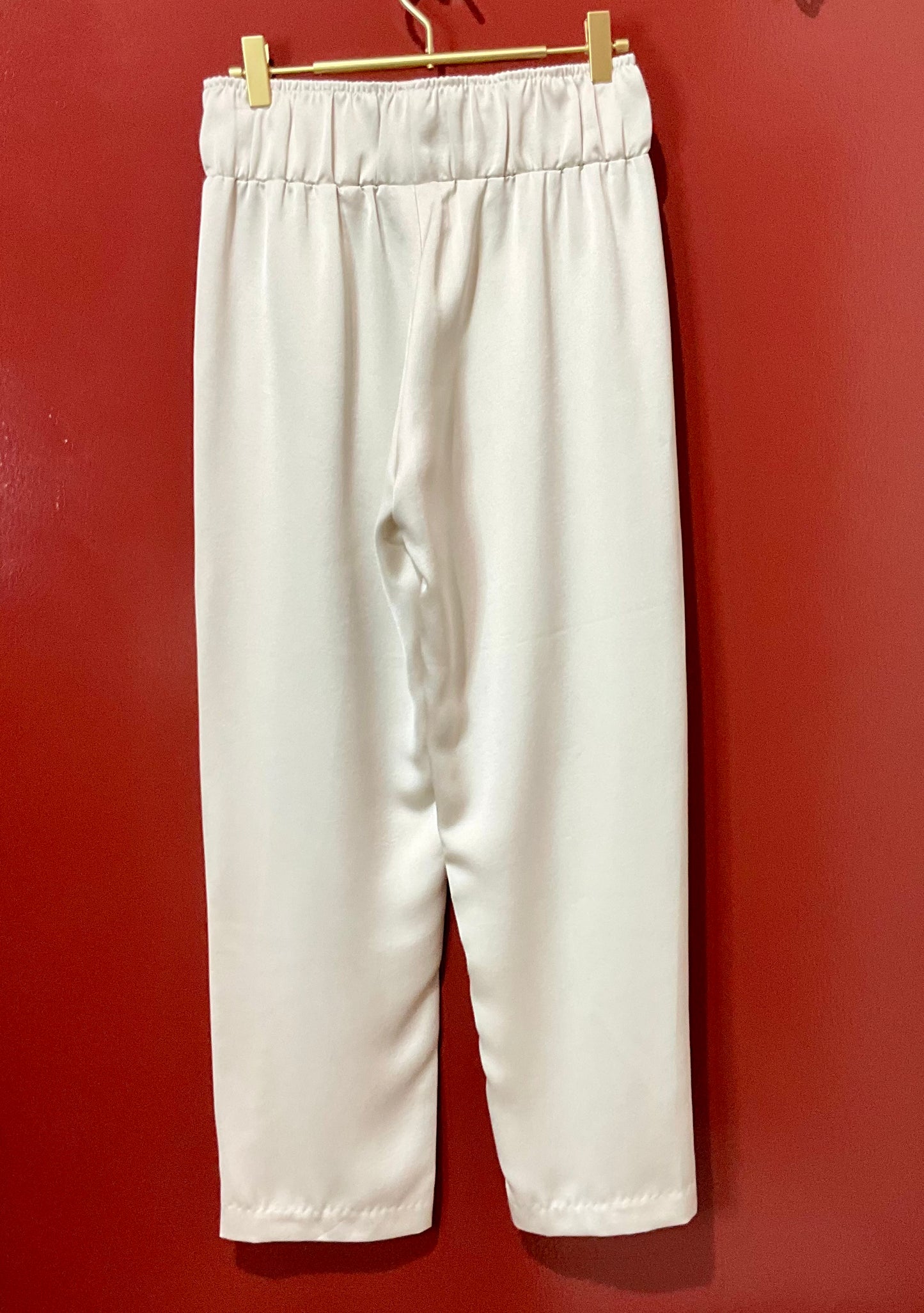 Jag Satin Cream Pants S