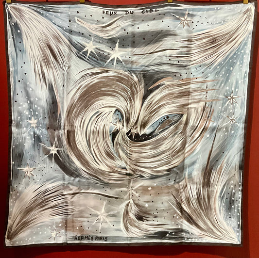 Hermes Feux Du Ciel Scarf