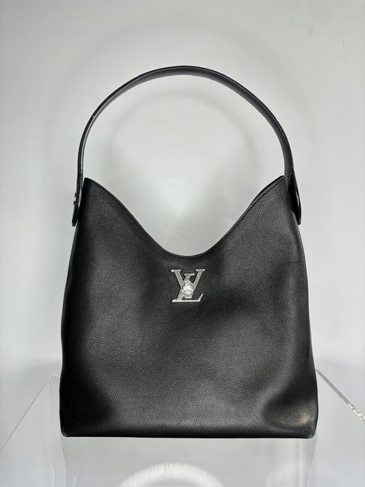 Louis Vuitton Lockme Hobo black