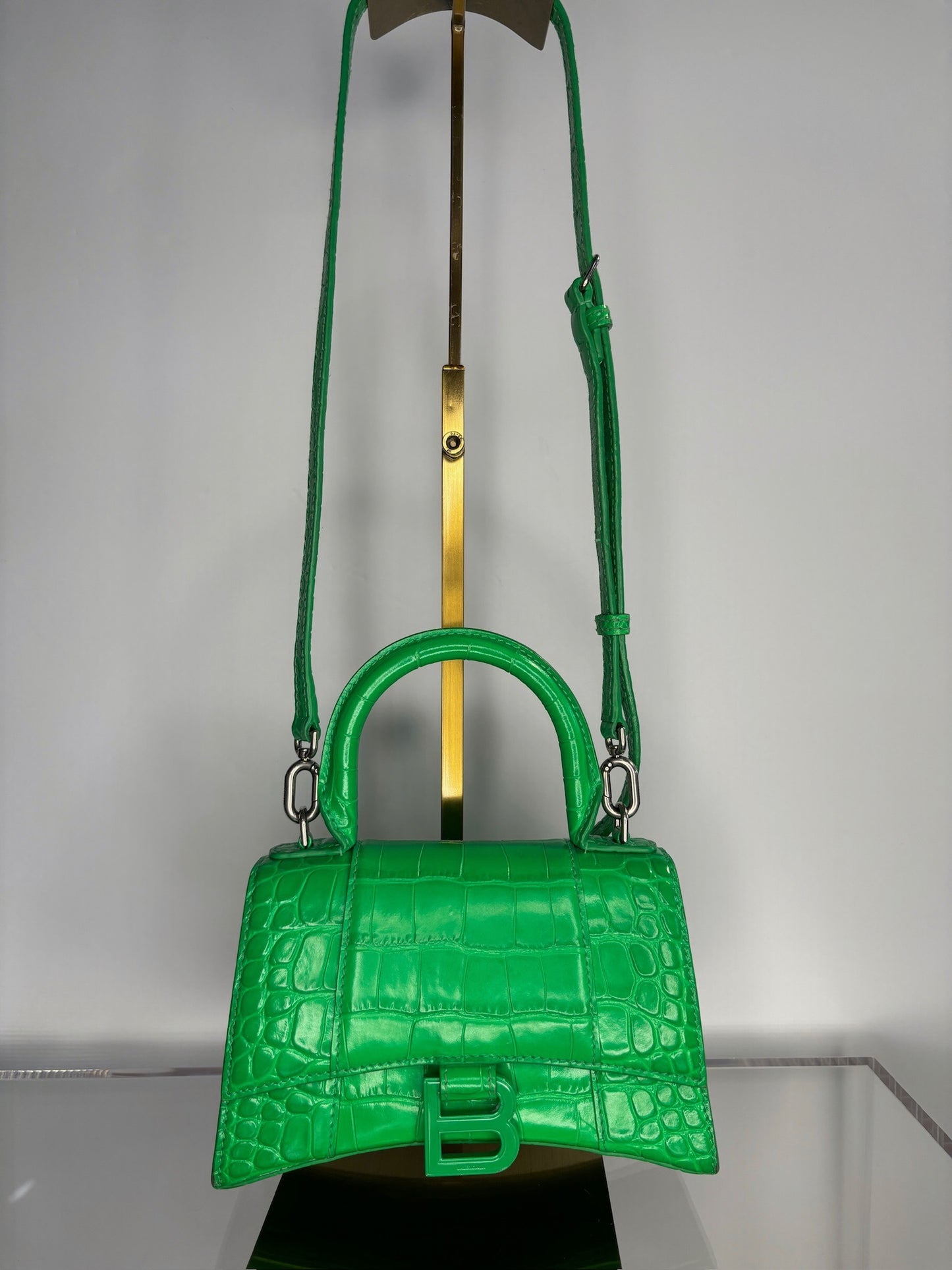 Balenciaga Satchel mini green