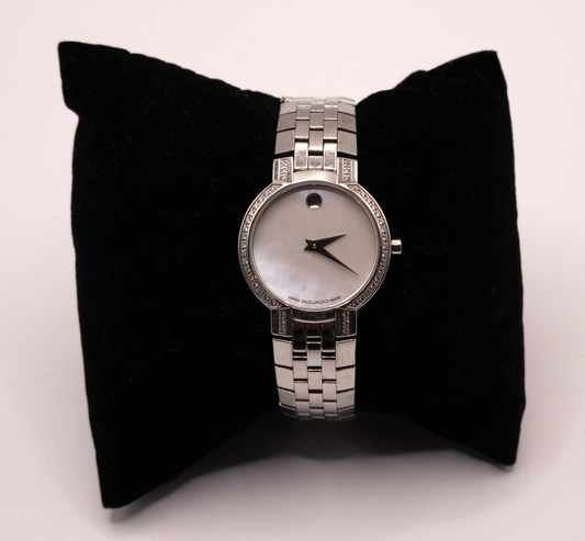 Movado Face to Diamond Watch