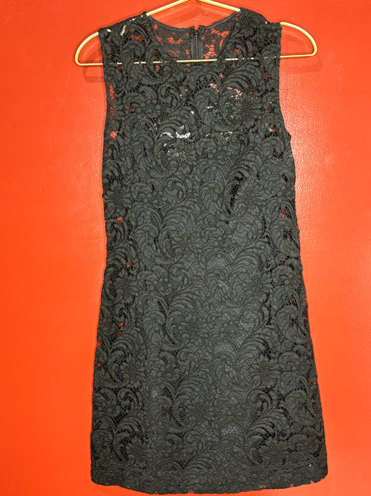 Prada Black Lace Dress