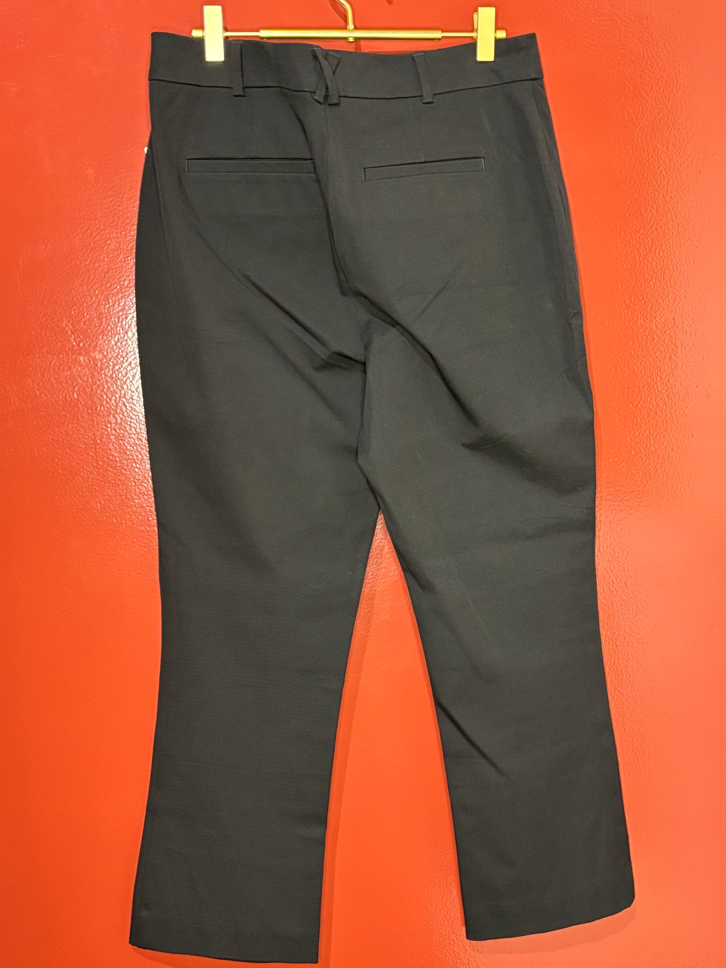 Maeve Black Crop Pant 12