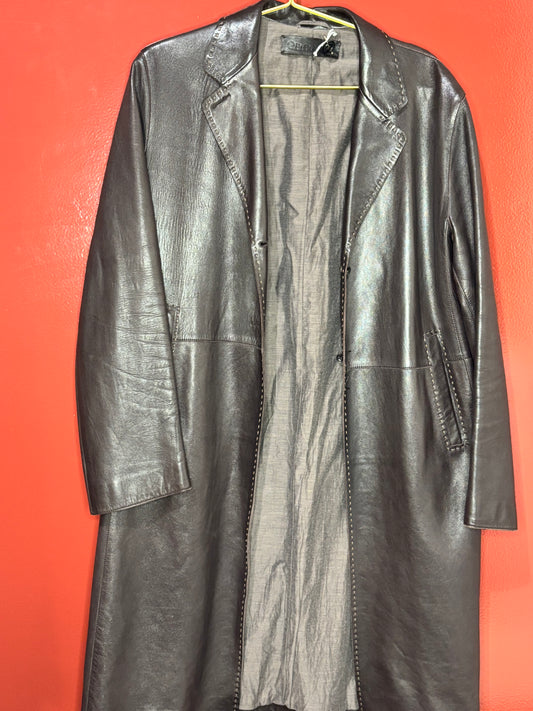 Opifix Long Leather  Jacket 44