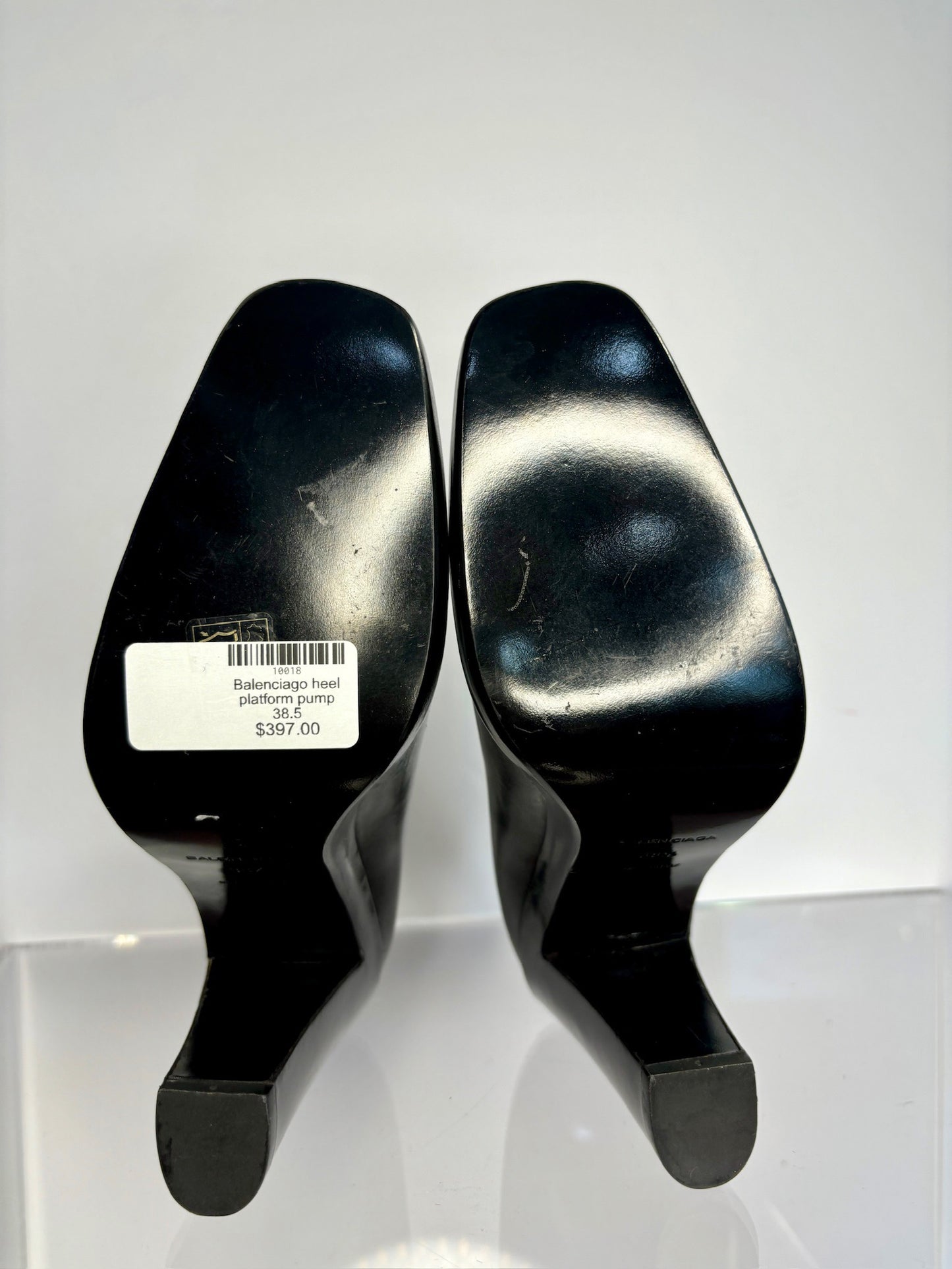 Balenciago heel platform pump 38.5