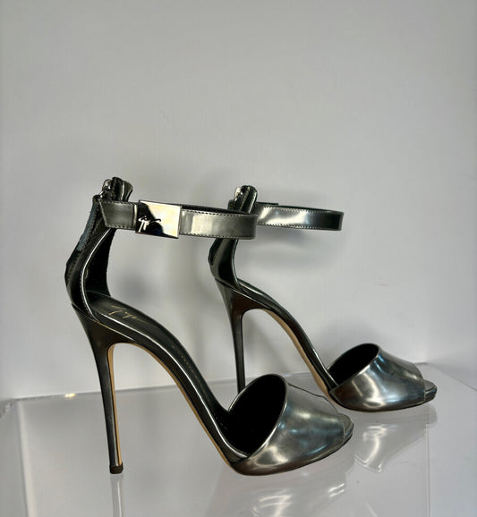 Giuseppe Zanotti heel silver 37