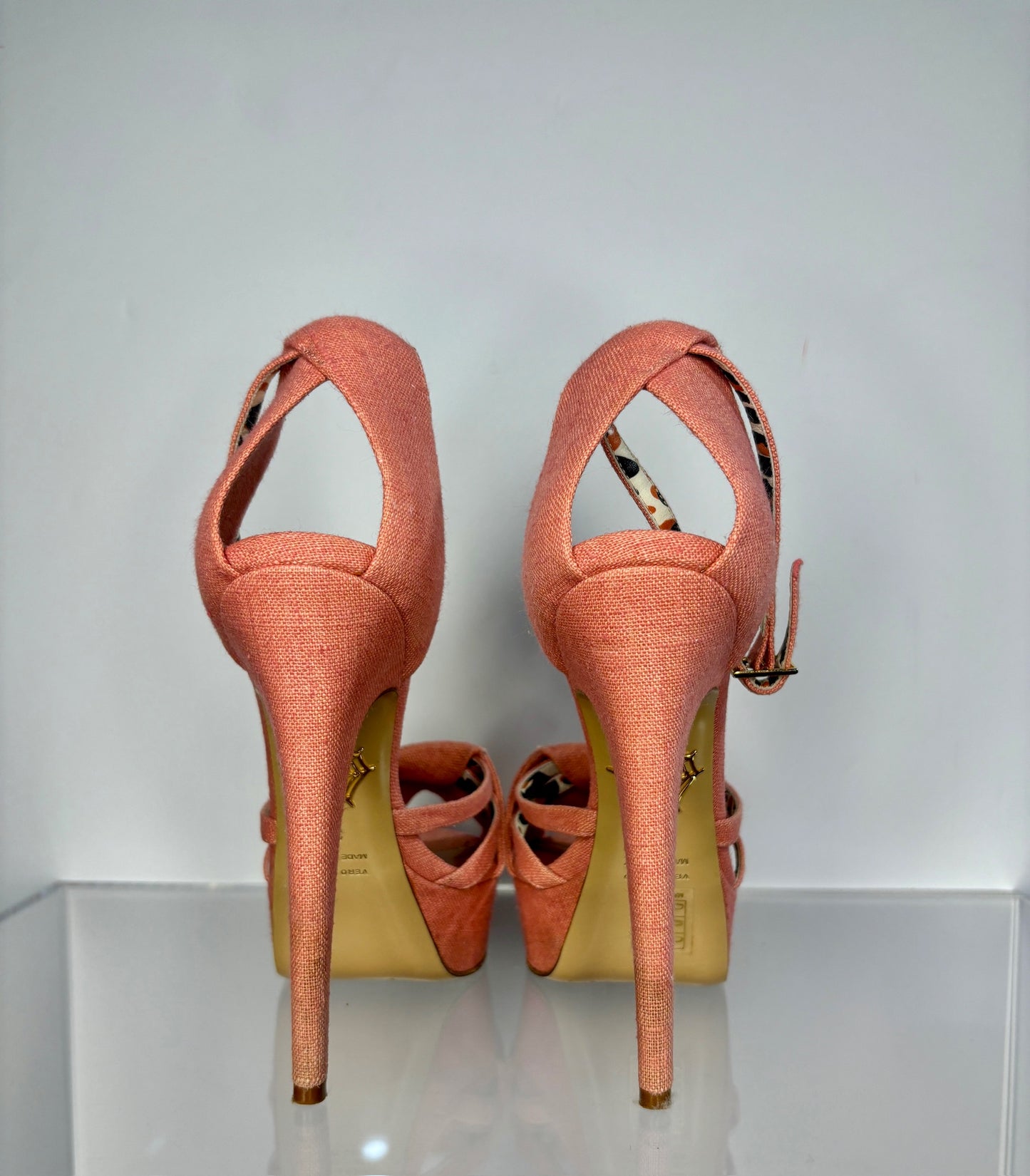 Charlotte Olympia Pink heels 38