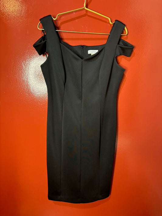 Calvin Klein Mini Black Dress 10