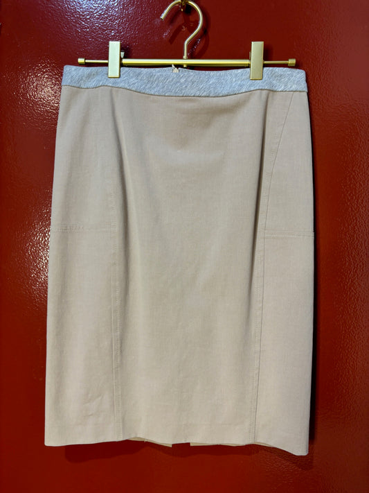 Brunello Cucinelli Kakhi Pencil Skirt 2