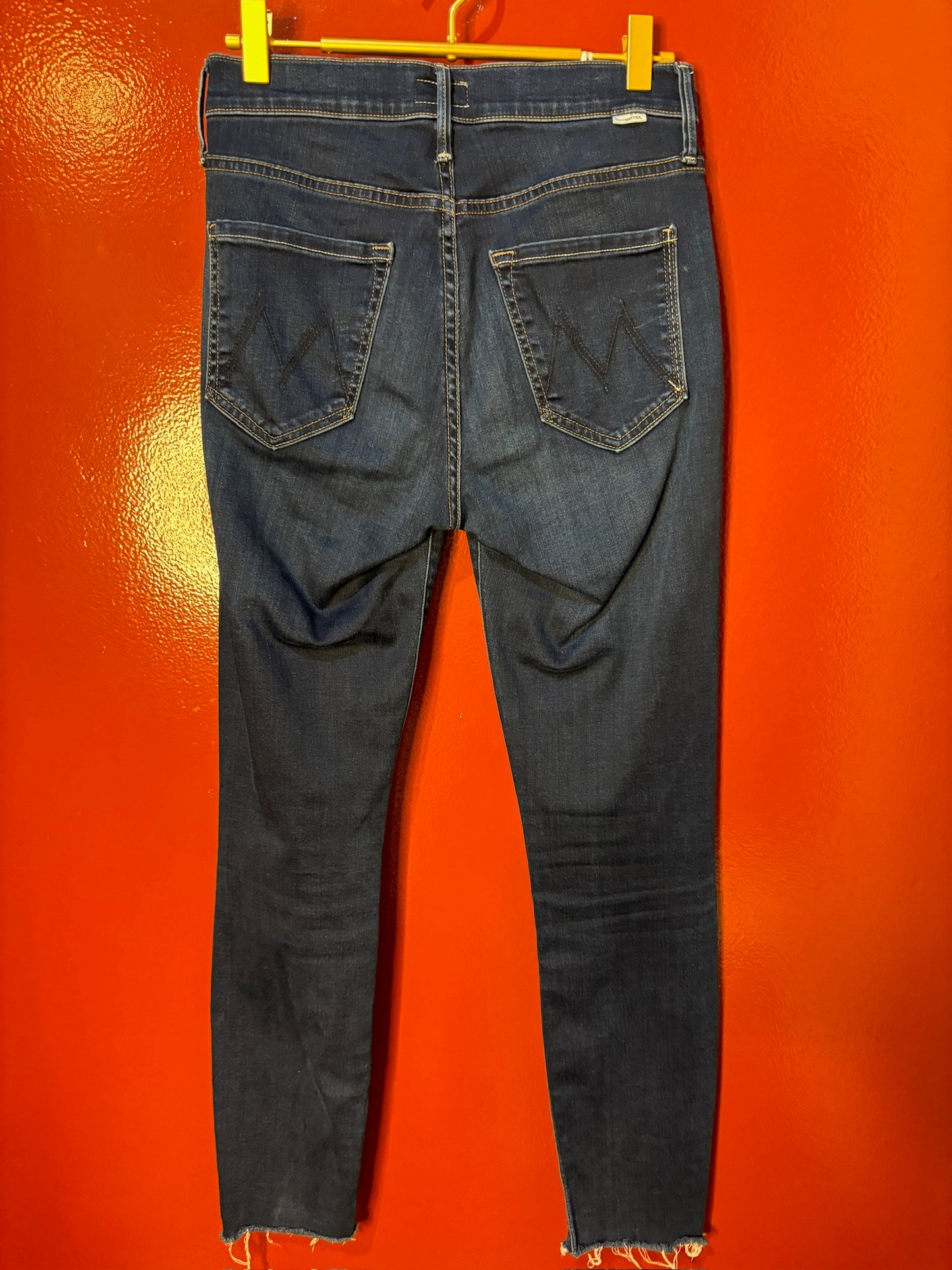 Mother Jeans Skinny Fray 26