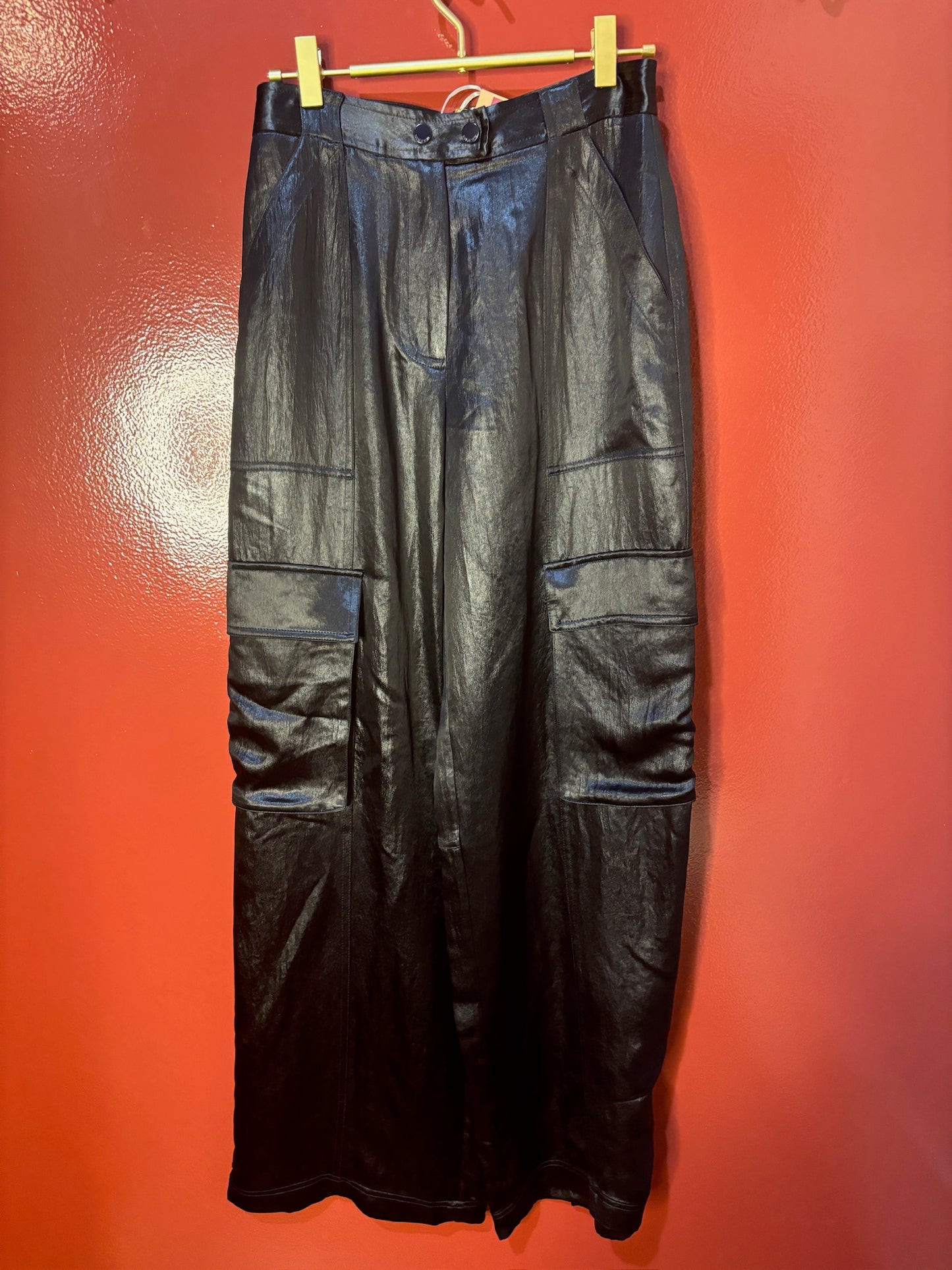 Simkhai Wide Leg Black XS