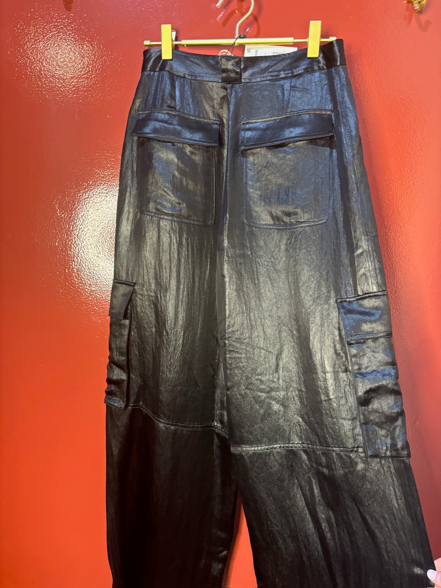 Simkhai Wide Leg Black XS