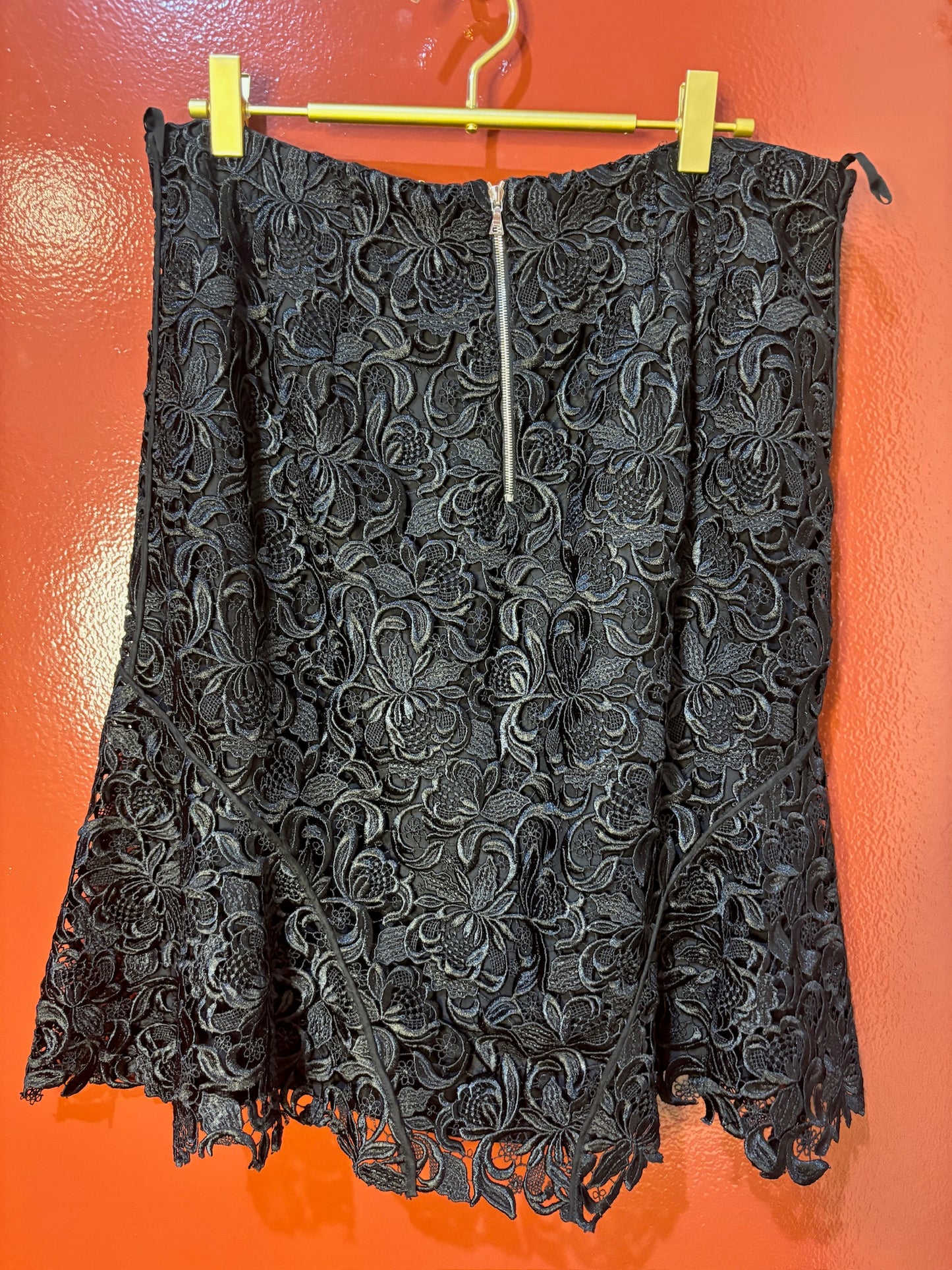 Nina Richie Lace Black Skirt 42