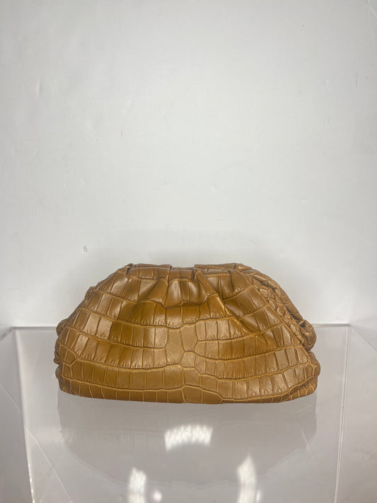 Wyld Empyre Tan Leather Clutch