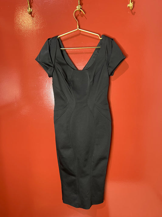 ZacPosen Black Dress 8