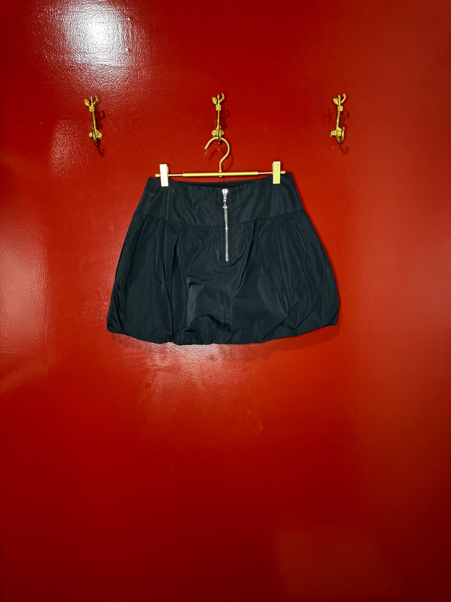 Louis Vuitton Black Bubble Skirt 38