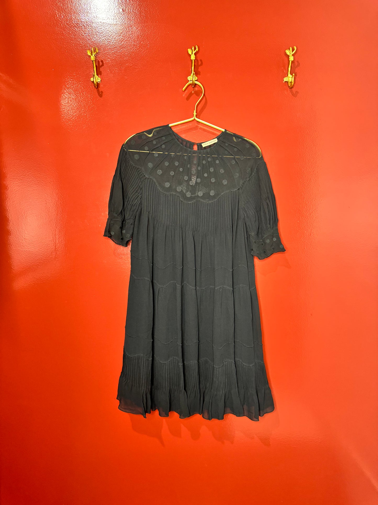 Ulla Johnson Black Dress 0