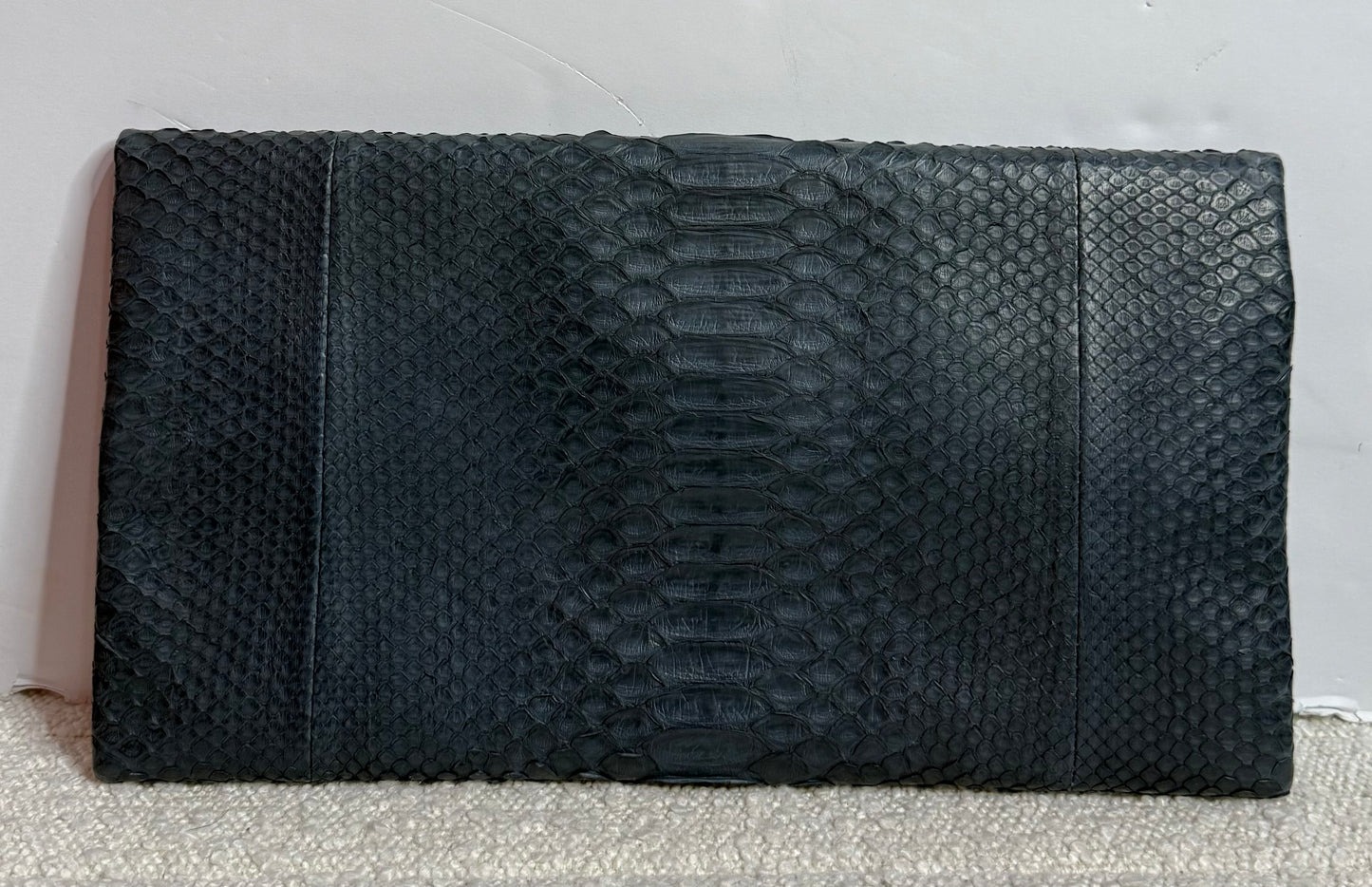 Navy Lizard Clutch