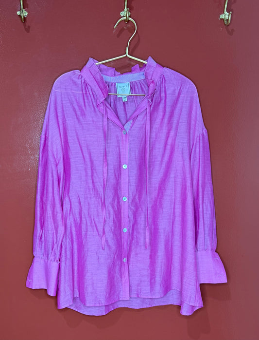 Noble 31 Fuchia Long Sleeve Top XS