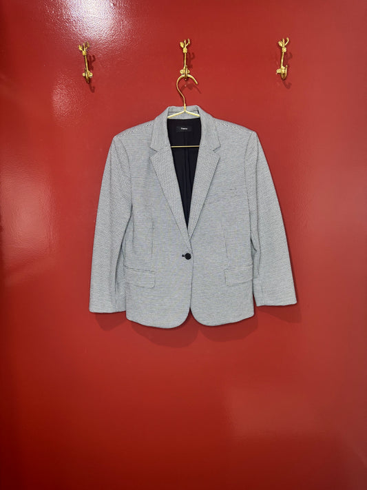 Theory Houndstooth Blazer 10