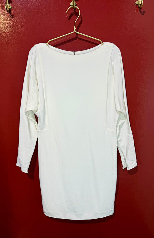 Polo Ralph Lauren Ivory Silk Mini Dress XS