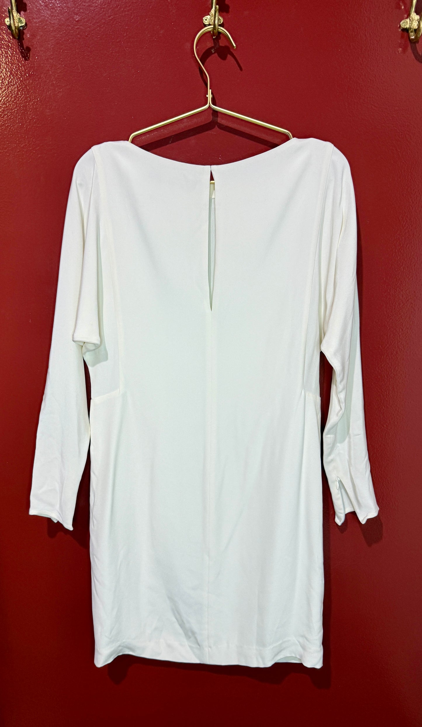Polo Ralph Lauren Ivory Silk Mini Dress XS