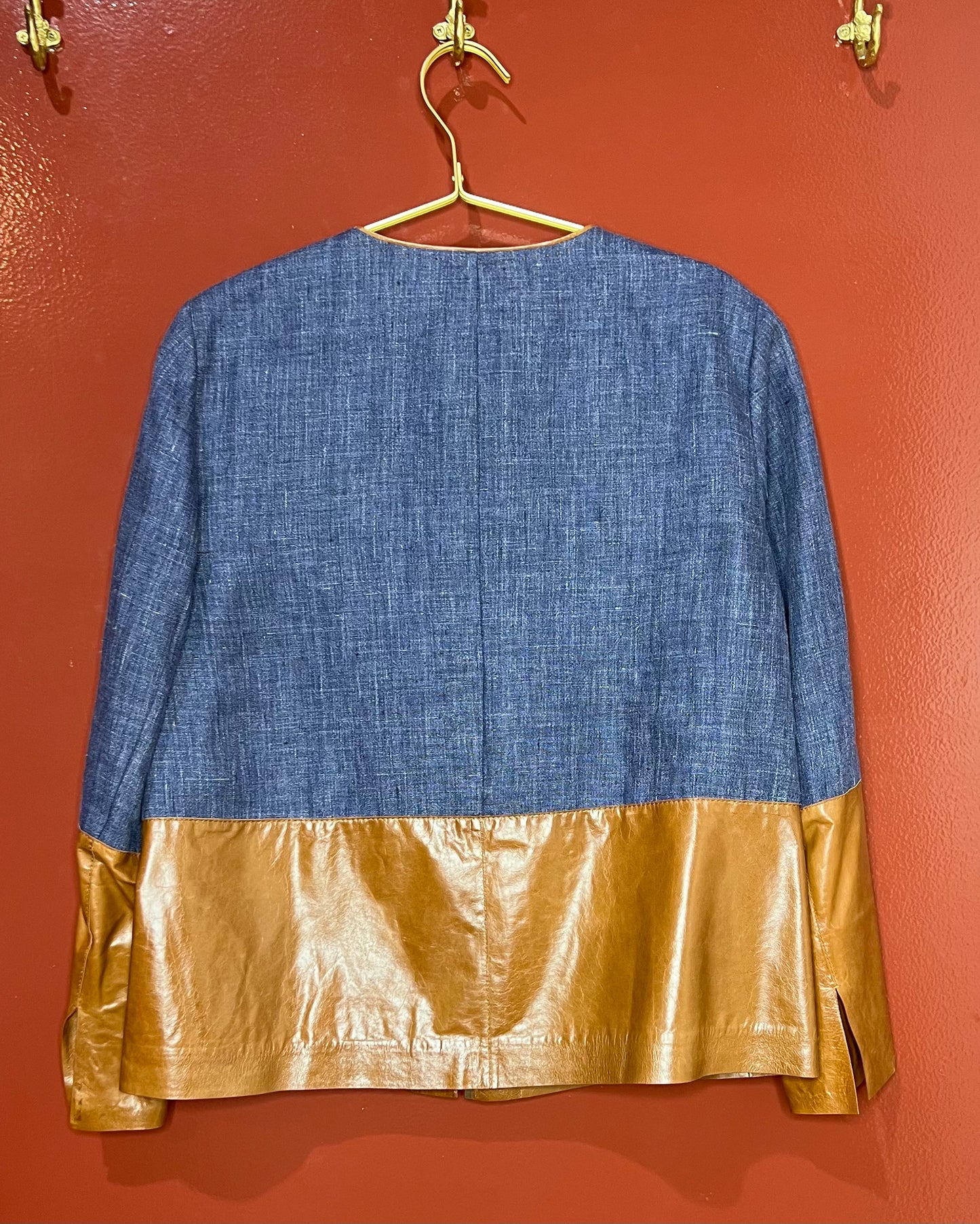 Lafayette 148 Leather Jacket M