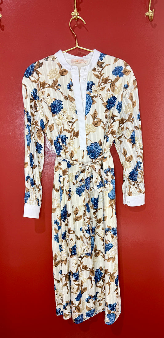 Tory Burch Floral Shirt Dress S
