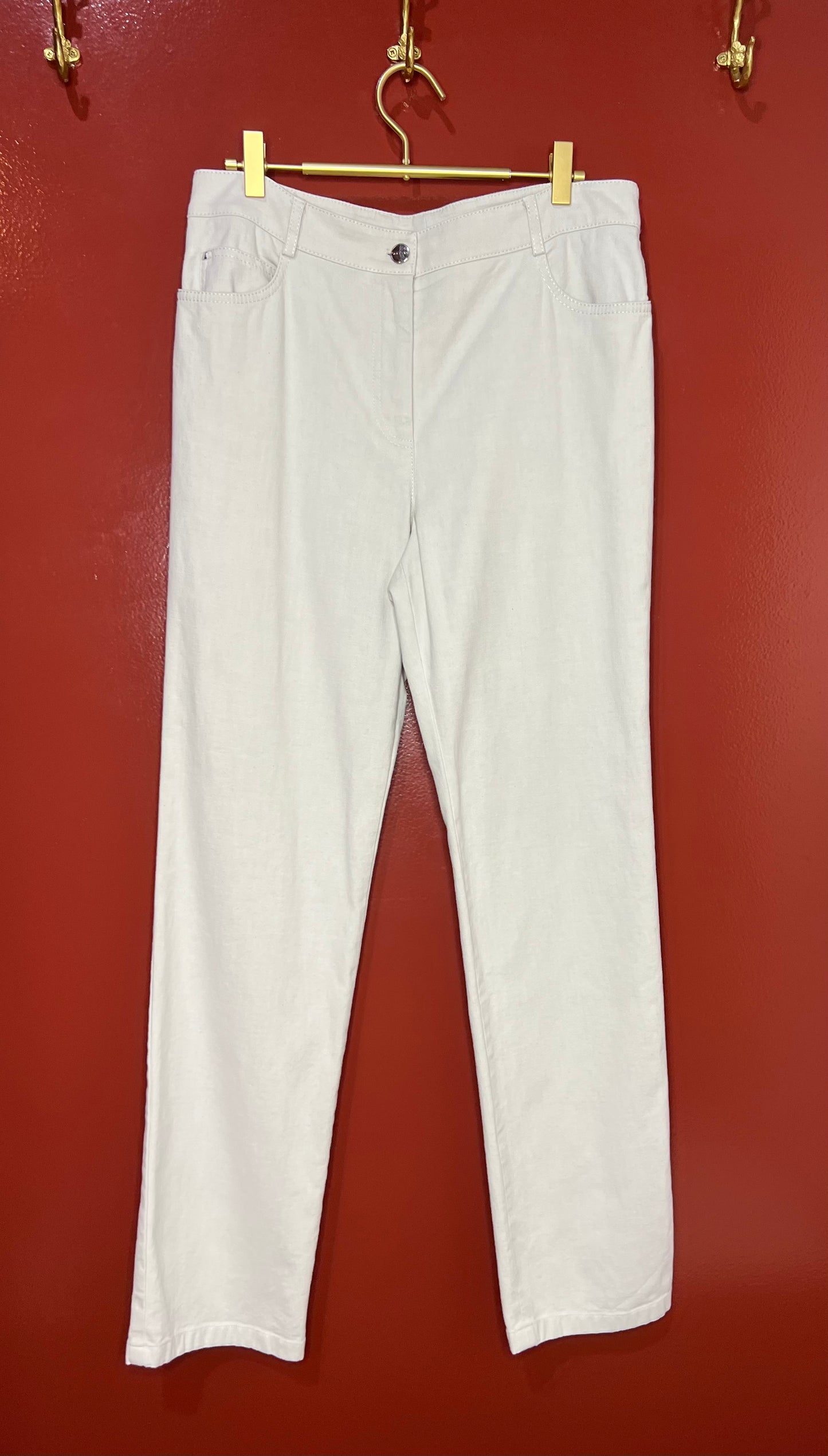 AKRIS Biege Pants 10