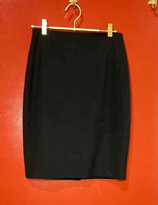 Plazz Sempione Black Midi Skirt 44