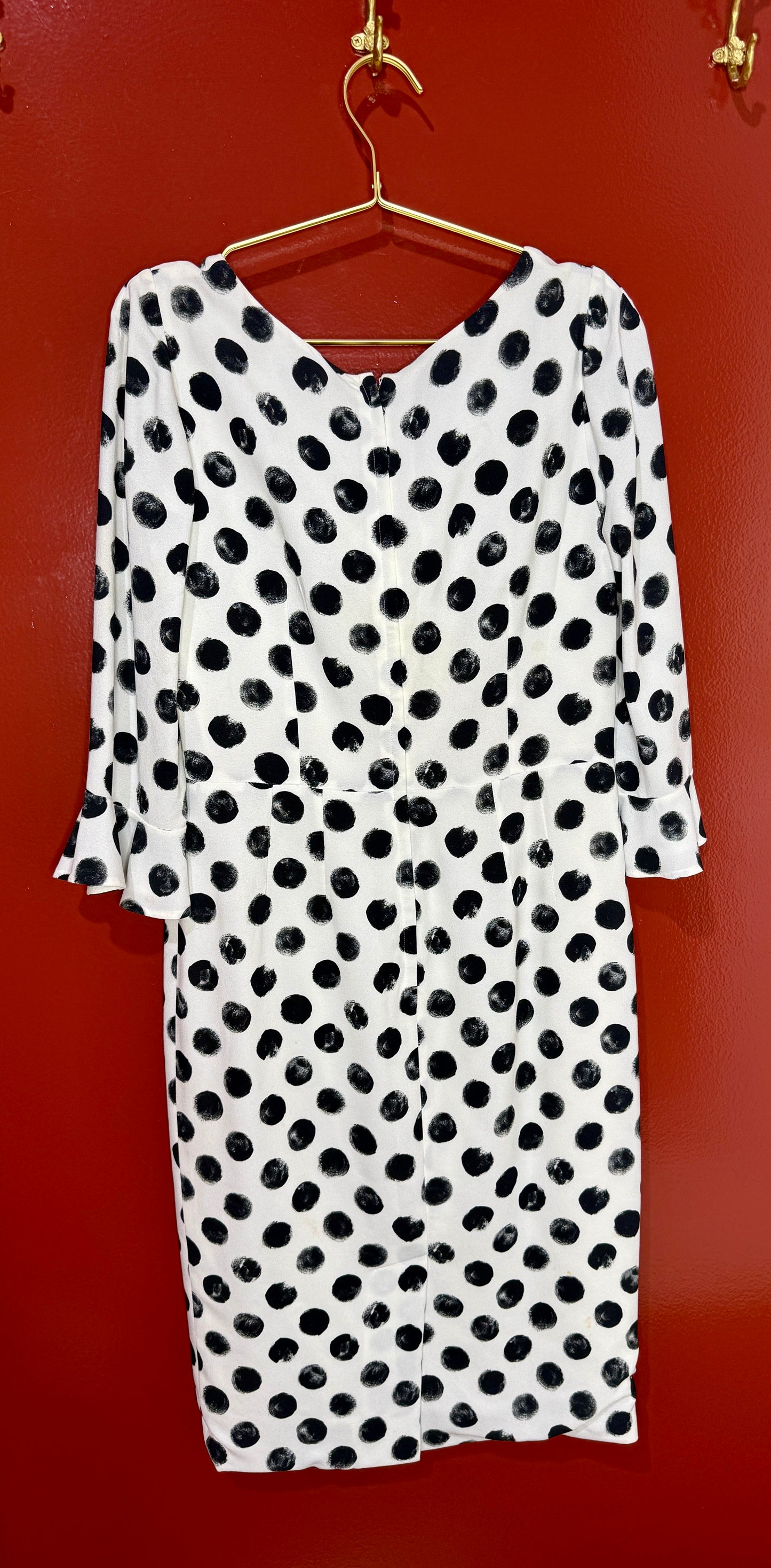 Dolce & Gabbana Polk a Dot Dress 42