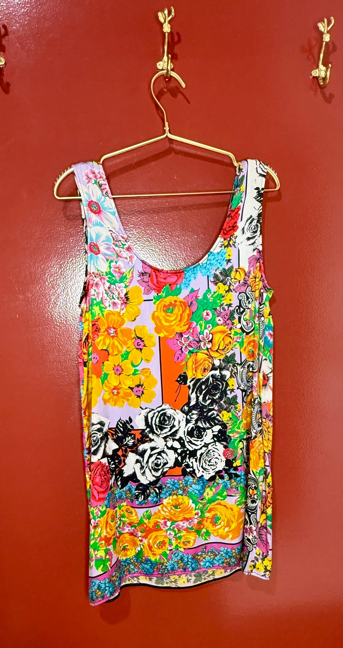 Versace Silk Tank/Dress 44