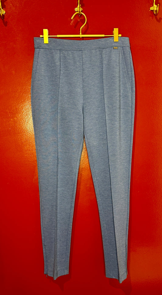 St. John Blue Melange Pant S