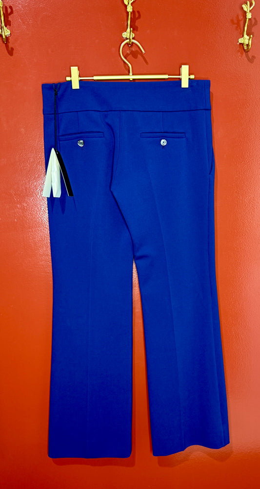 Gucci Blue Agats Compact Stretch Trousers 42